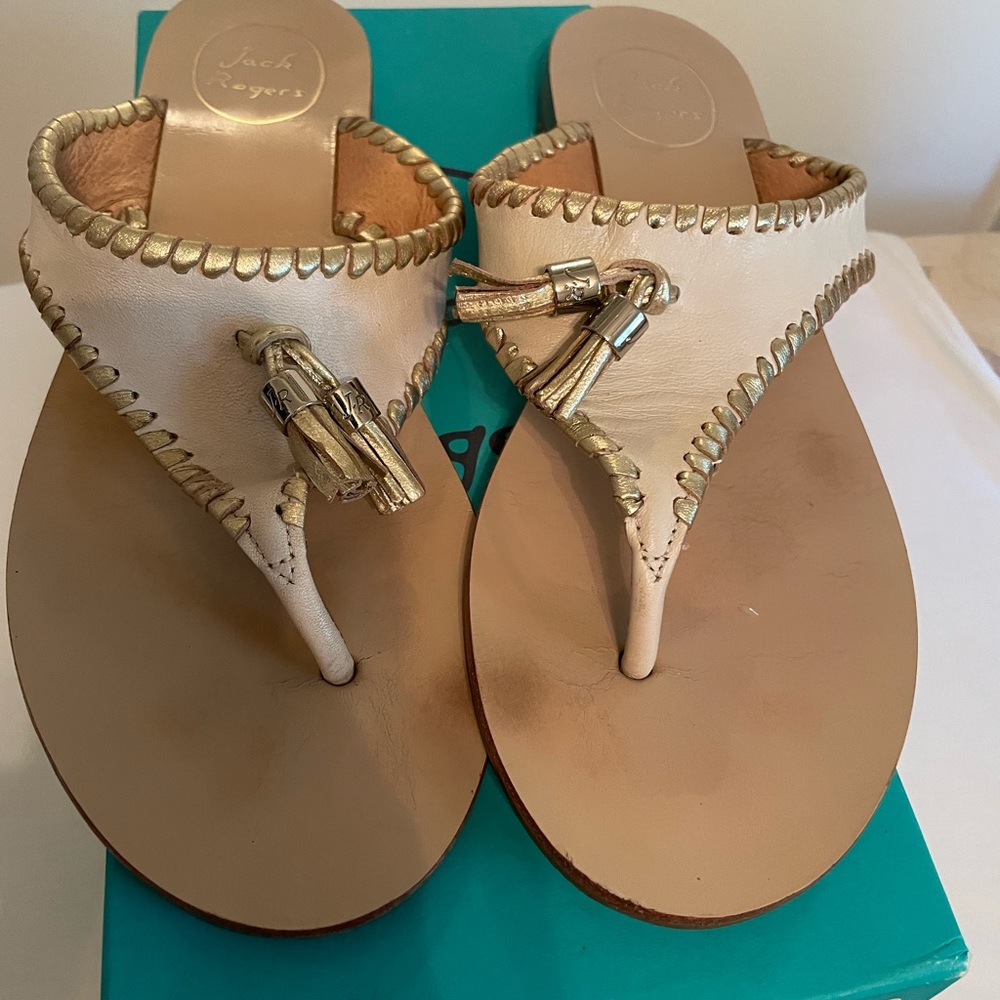 Jack Rogers Thong Sandal Size 9